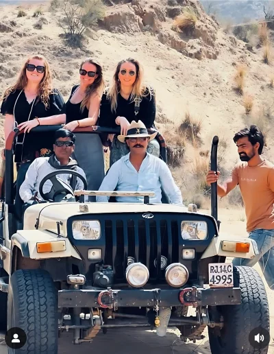 Jeep Safari In Pushkar